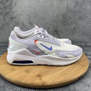 Nike Air Max Motif Shoes Womens Size 7.5 White Purple Red Sneakers CU4152-501